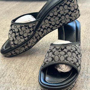 Coach Wedge Sandals - Size 11